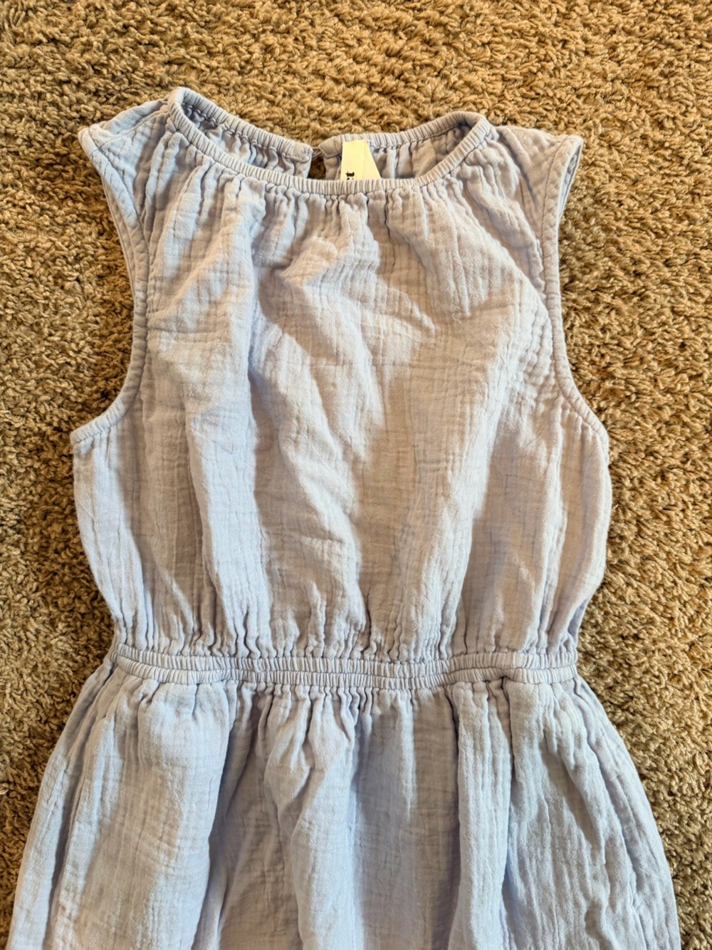 Organic Cotton Coastal Double Gauze Tiered Midi Dress - Nordstrom Pact - Picture 4 of 9